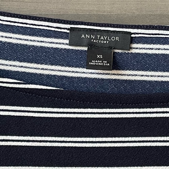 Ann Taylor factory boatneck blouse - Picture 3 of 3